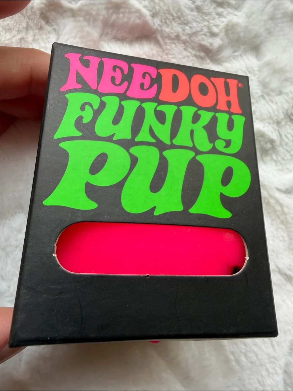 💗🐶 **NEW IN BOX! NEEDOH FUNKY PUP** PINK🐶💗